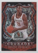 2020 Panini Prizm Draft Picks Crusade Fast Break Red /125 Onyeka Okongwu #85 8d4