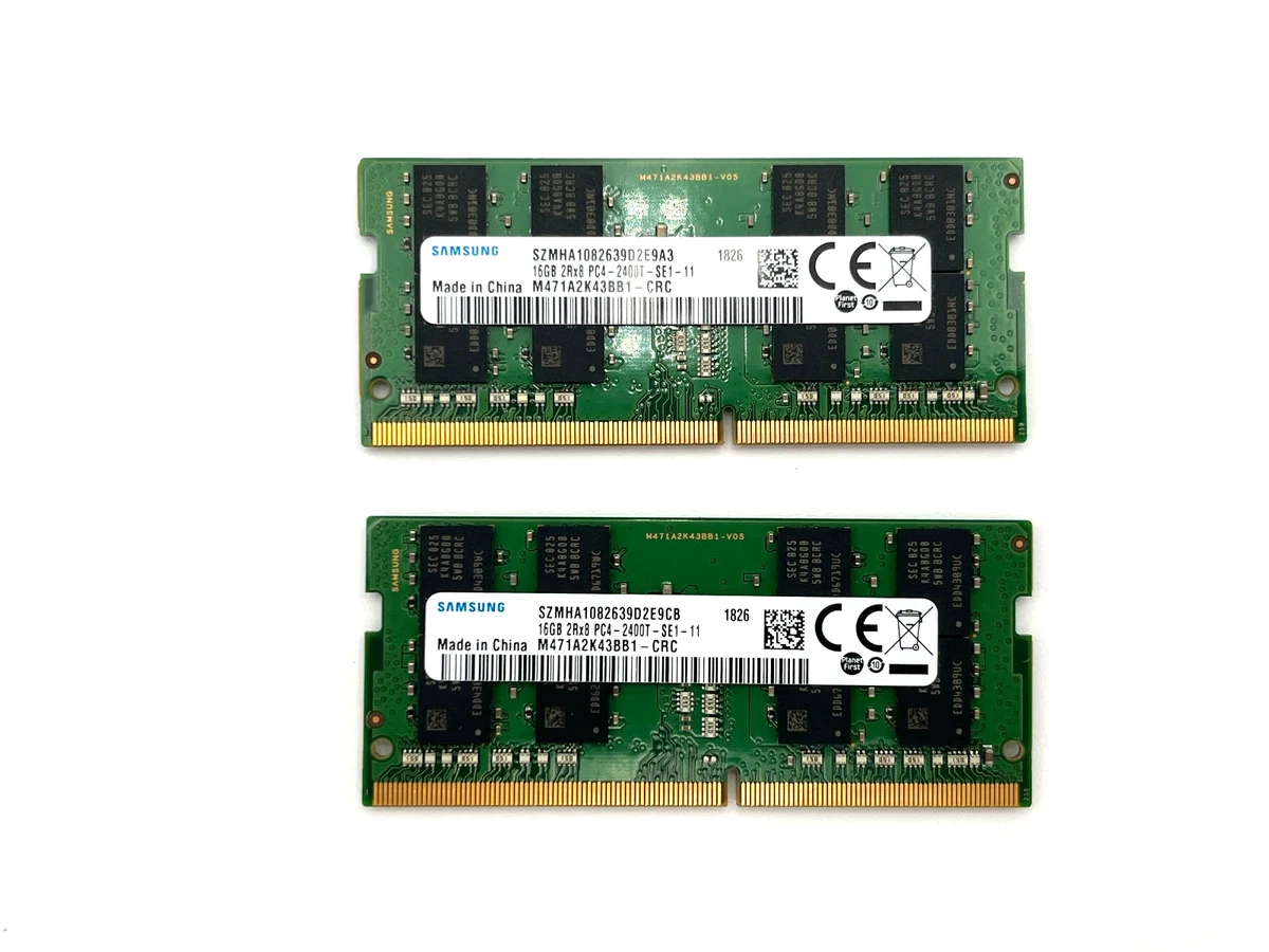 Samsung PC4-19200 (DDR4-2400) Bus Speed Computer RAM 16 GB Total