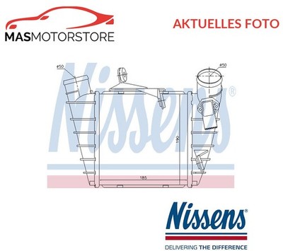LADELUFTKÜHLER KÜHLER LADELUFT NISSENS 96770 P FÜR VW POLO,FOX 1.9L,1.4L,1.8L