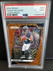 2024 Prizm Caleb Williams lazer RC #301 PSA 9 MNT