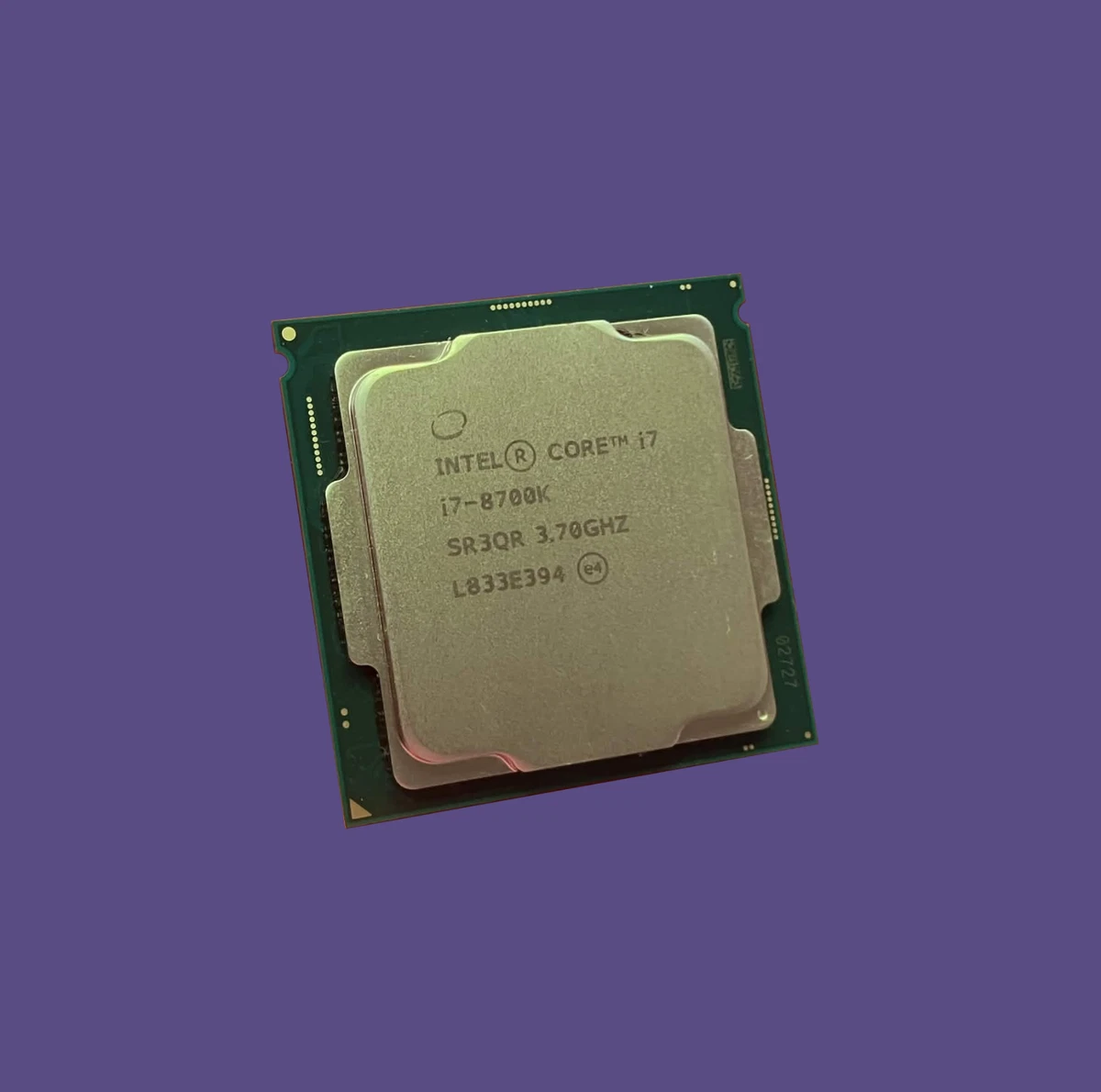 Intel Intel Core i7-8700K Processor Model Computer Processors LGA