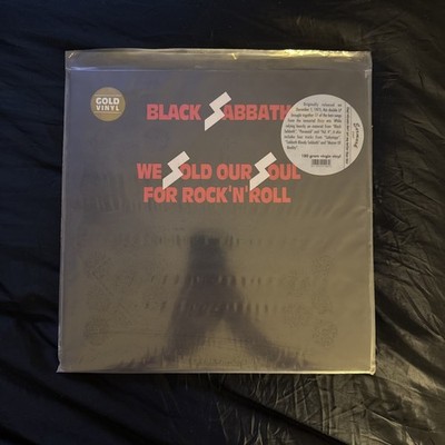 We Sold Our Soul for Rock N Roll by Black Sabbath (Record, 2003) Sealed 180 Grm