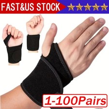 Wrist Hand Brace Support Carpal Tunnel Sprain Arthritis Gym Splint Left / Right