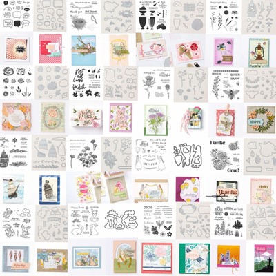 Tiere Blumen Metall Stanzformen Stempel Set DIY Scrapbooking Prägung Handwerk