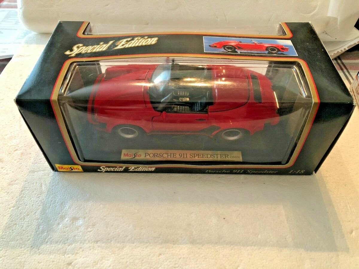 1989 PORSCHE 911 SPEEDSTER RED BY MAISTO 1:18 SCALE | eBay 1989 PORSCHE 911 SPEEDSTER RED BY MAISTO 1:18 SCALE | eBay