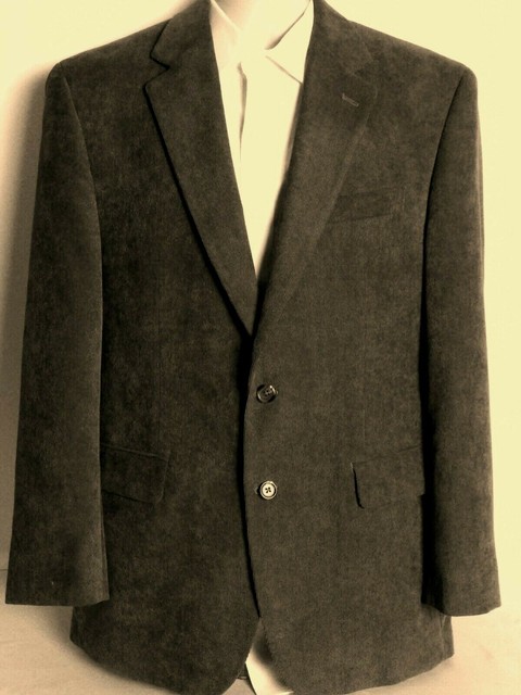 Ralph Lauren For Dillard's Brown Corduroy 2 Button Sports Coat Jacket Size 40R | eBay