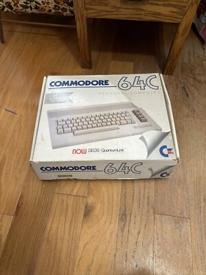Vintage Commodore 64C Personal Computer in Original Box 