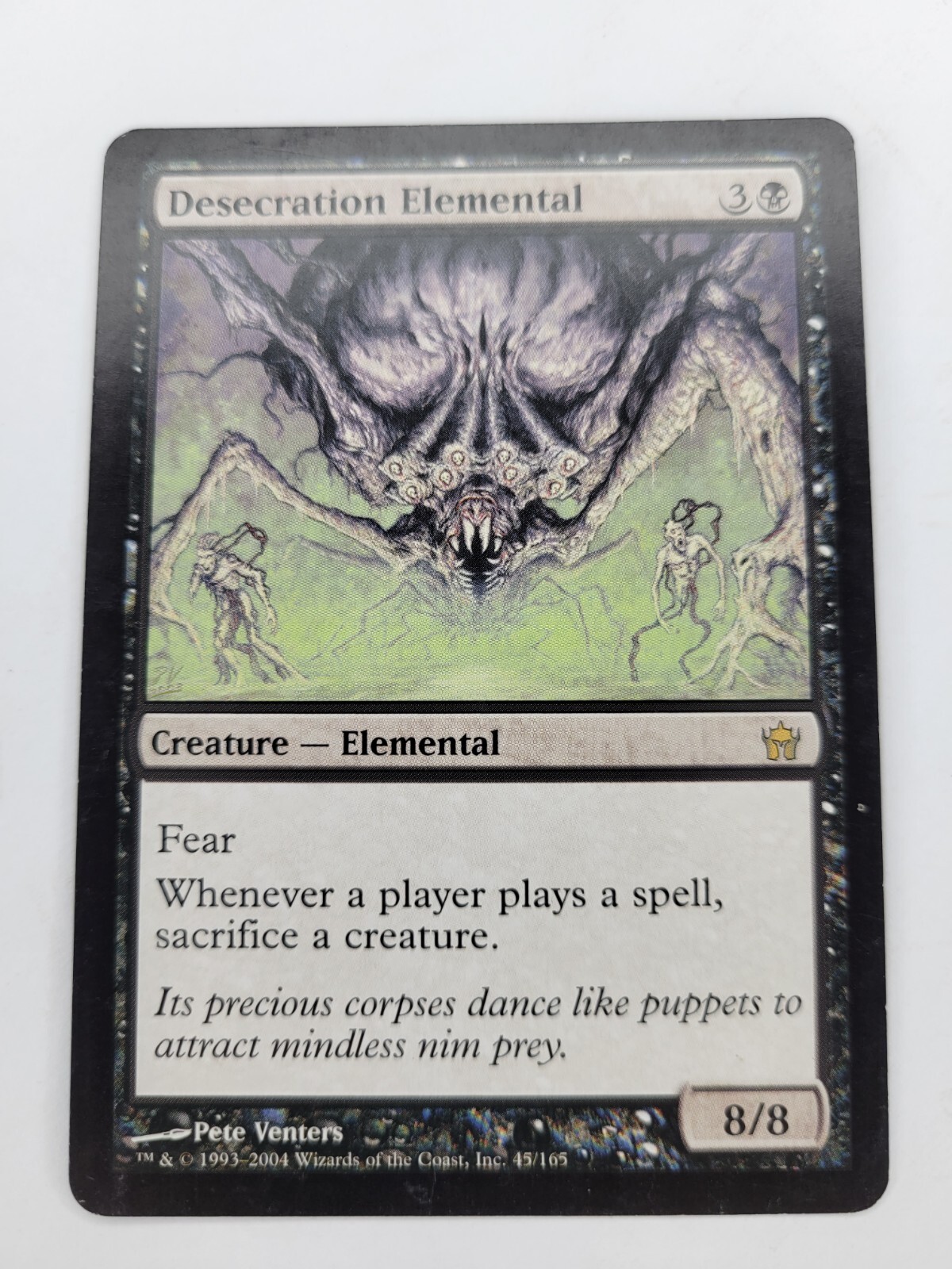 Desecration Elemental LP MTG Fifth Dawn Magic Rare