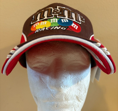 VINTAGE OFFICIAL NWT CHASE NASCAR 2007 M&M RYR 38 2009 PIT CAP HAT - Picture 2 of 11