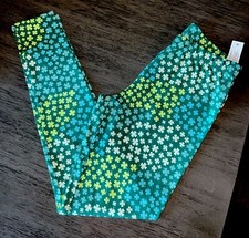 No Boundaries Juniors St. Patrick s Day Ankle Leggings Clover Shamrock New Soft