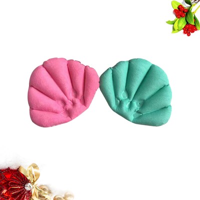 2 PCS Blow Up Bad Bad Saugnäpfe Aufblasbare Spa Bad Neck Support