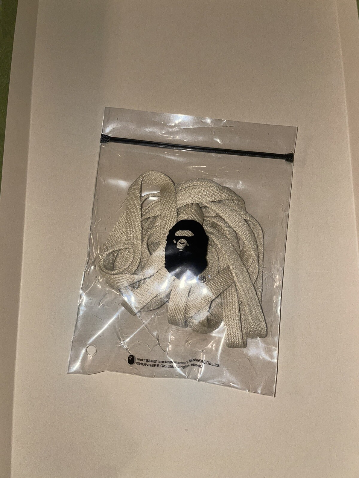 BAPE “ A Bathing Ape “ Shoe Lace Designer Accessory NEW