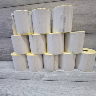 Thermodrucker Etiketten 6x4 Royal Mail Zebra Versand 350 pro Rolle x12 4200 insgesamt