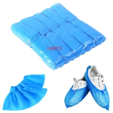 100pcs Disposable Non-woven Shoe Covers High Elastic Rubber Bands Brand Newest 