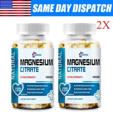 Magnesium Citrate 1000mg - Supports Digestive Health, Strong Bone Muscle Health