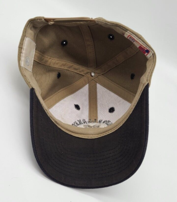 Vintage Miami Hurricanes Brown/Black Hat Cap Sports Specialties