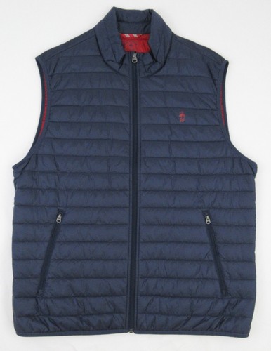 Brooks Brothers Mens Puffer Vest Navy 