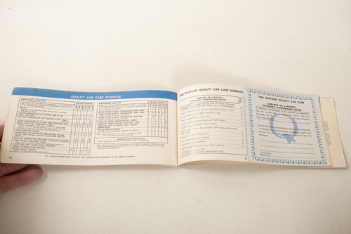 1966 Ford Mustang Owner's Manual (UB4/JSF6) Harrold Sacramento March 18 - Picture 8 of 11