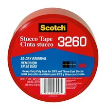 Scotch Stucco Tape, 1.88 in x 60yd, 30 Day Clean Removal, Heavy-Duty Outdoor ...