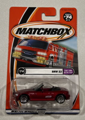 ミニカー Matchbox No. 74 2001 MATCHBOX SUPERFAST #74 BMW Z3 - KIDS CAR OF THE YEAR | eBay