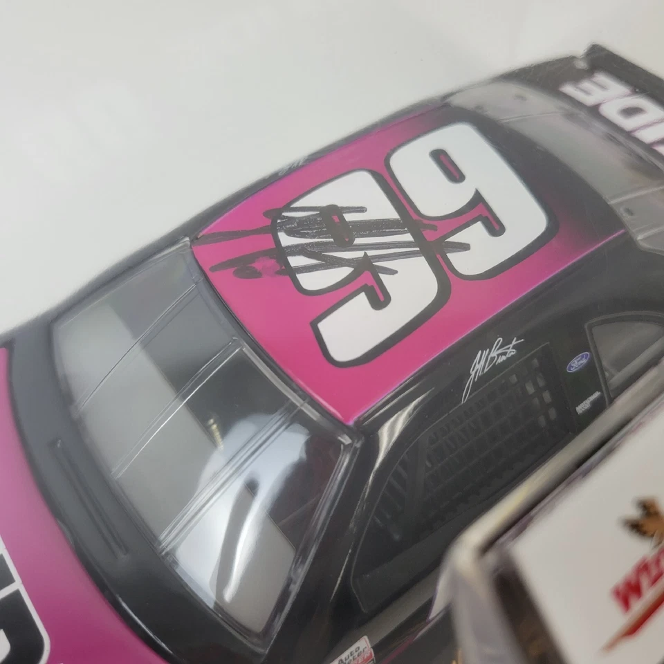 NASCAR 1:24 Diecast Jeff Burton Autographed Signed Car Winston 99 w/ COA — 第 4/4 张图片