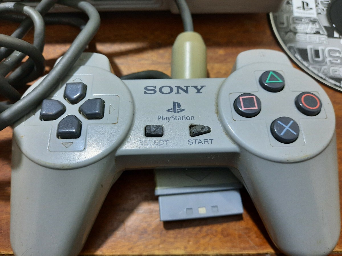 Sony Playstation 1 PS1 Gray Original japan + 4 games Tested Sony Playstation 1 PS1 Gray Original japan + 4 games Tested