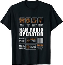 NEW LIMITED Funny Hilarious Ham Radio Premium Gift Idea Tee T-Shirt Size S-5XL