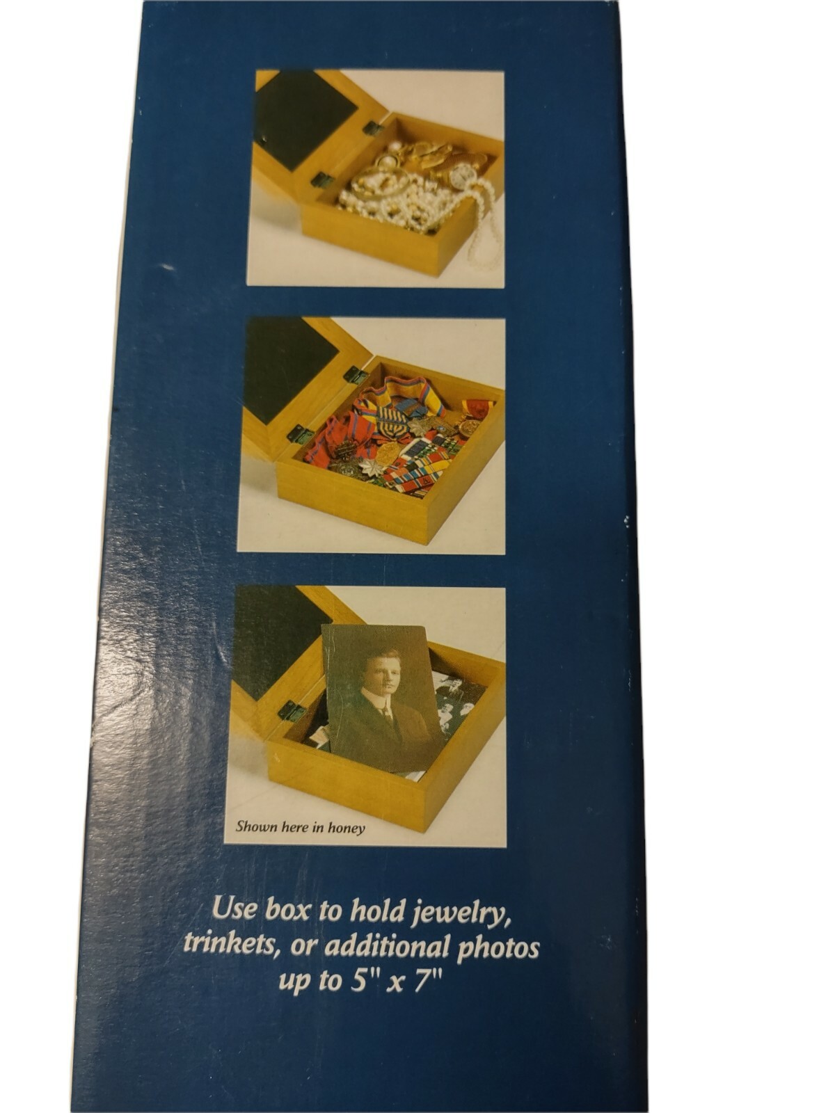 JCPenney Photo Jewelry Trinket Keep Sake Storage Box Picture Frame eBay