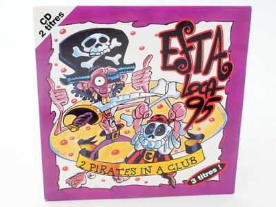 CD 3 TITEL - MAXI CD - 2 PIRATEN IN A CLUB - ESTA LOCA '95