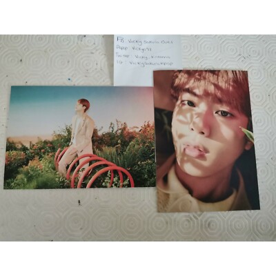 BTS Hybe Insight Museum Postcard Book Member Set (X2 PC) Jin