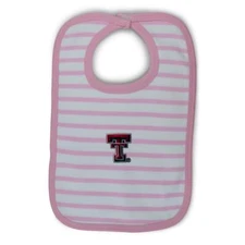 Texas Tech Infant Stripe Knit Bib