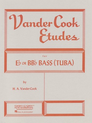 Vandercook Etudes for Eb BBb Bass Tuba Technique Scales Rubank Method Book