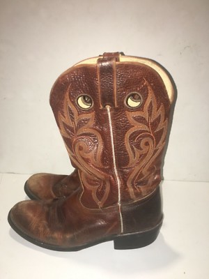 Durango Brown Leather Cowboy Western Boots Men\'s Sz 9D Rebel by Durango® Brown Pull-On Western Boot – Durango Boots main image 3