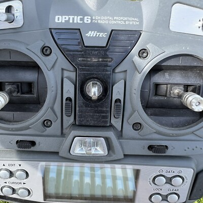 Optic6 Hitec 6 Channels Digital Proportional FM Radio Control 