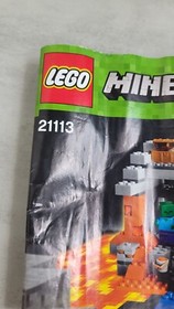 LEGO 21113 Minecraft Instruction Manual Only No Blocks Included 