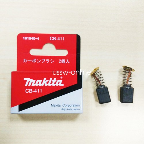 Set Coppia Spazzole Carbone Originali Makita Per Trapani E Smerigliatrici, Modelli TD0101F, TW0200, TW0250, 9032