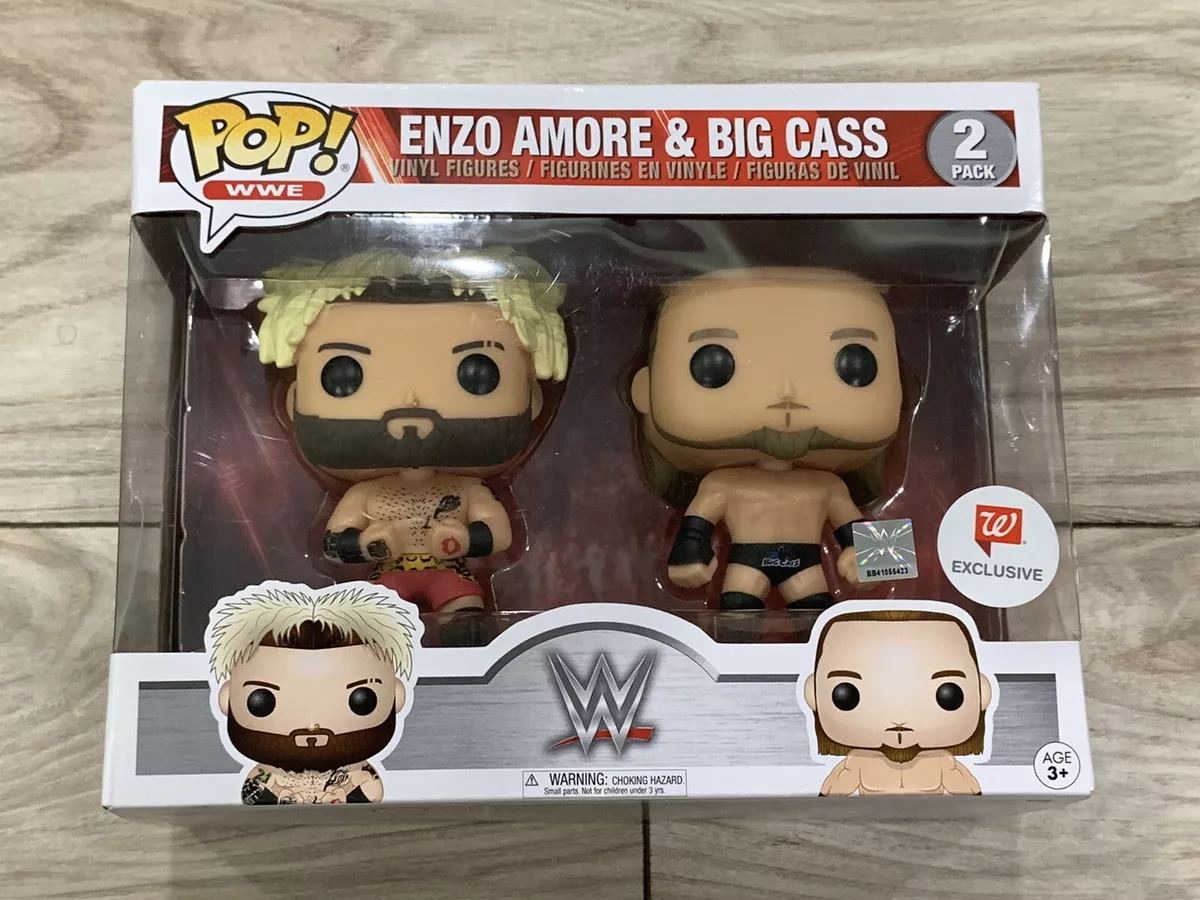 Enzo amore and big cheap cass funko pop