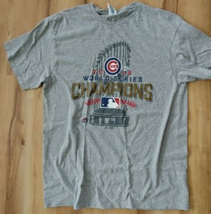cubs world series locker room shirt