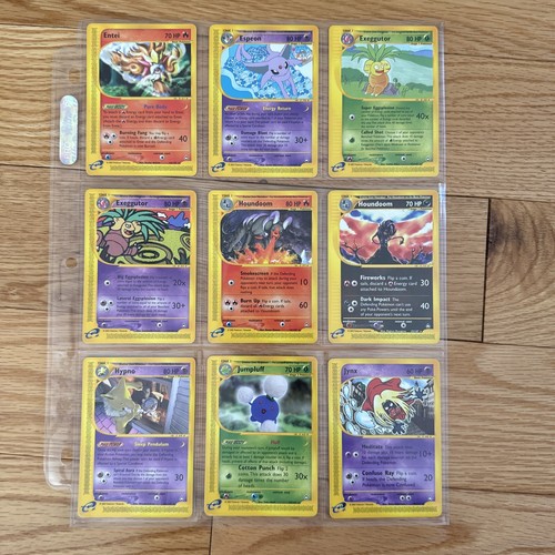 Complete Pokemon eReader Aquapolis Set 147 Cards NO Holos Or Secret Rares NM/NM+ - Picture 5 of 21