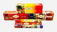 Tulasi Assortment  Series  Incense Sticks (Box of 6 Rolls, 20 Sticks/Pack)