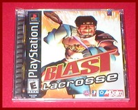 Blast Lacrosse For The Sony Playstation 1 Ps1 System Sealed Blast Lacrosse For The Sony Playstation 1 Ps1 System Sealed