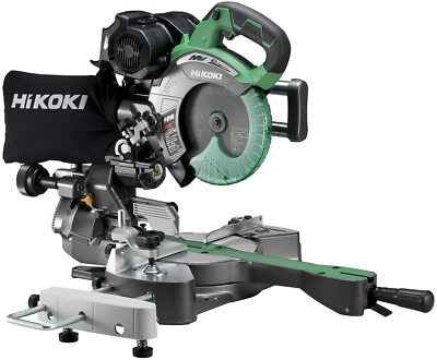 HIKOKI 36V Dual-Bevel Slid Compound Miter Saw C3607DRA(K)(NN) 190mm  Body Only