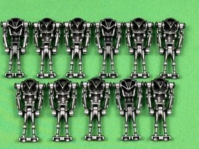 LEGO Star Wars Clone Wars Super Battle Droid Minifigure 7869 Lot Of 11