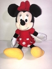 Minnie Mouse 14" Plush Disney Original Kohls Cares CUTE Stuffed Animal Red Dress