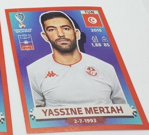 Panini FIFA World Cup QATAR 2022 - US Edition - BLUE & RED STICKERS - part 2 - Picture 115 of 230