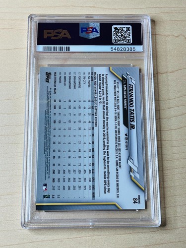 2020 Fernando Tatis Jr. Topps Chrome #84 Gold Cup - PSA 10 - San Diego Padres - Foto 2 di 2