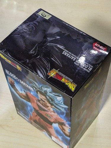 Blood of Saiyans Super Saiyan Blue Goku Kaioken Figure Japan Authentic Banpresto - Picture 4 of 5