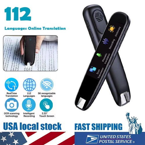 Smart Scan Translation Pen Text Reading Pen 112 Language Translator Device NEW