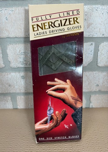 Vtg Fully Lined Energizer Ladies Driving Gloves Berkshire One Size *Pick Color* - Picture 10 of 12