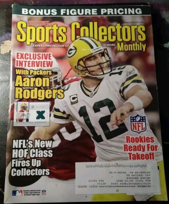 October 2010 Sports Collectors Monthly Magazin -Aaron Rodgers Cover - Many Avail